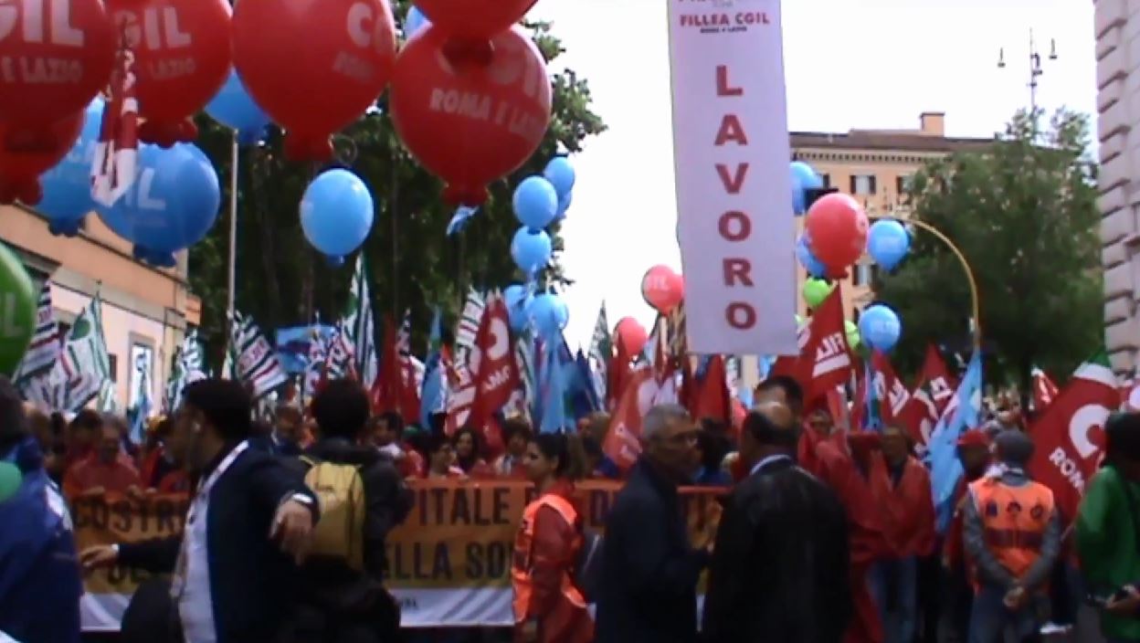 Video. “Marino svegliati”: i lavoratori romani in piazza