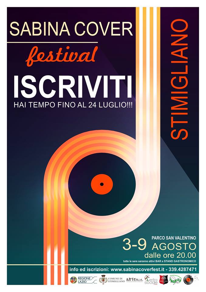 Rieti. Sabina Cover festival a Stimigliano dal 3 al 9 agosto