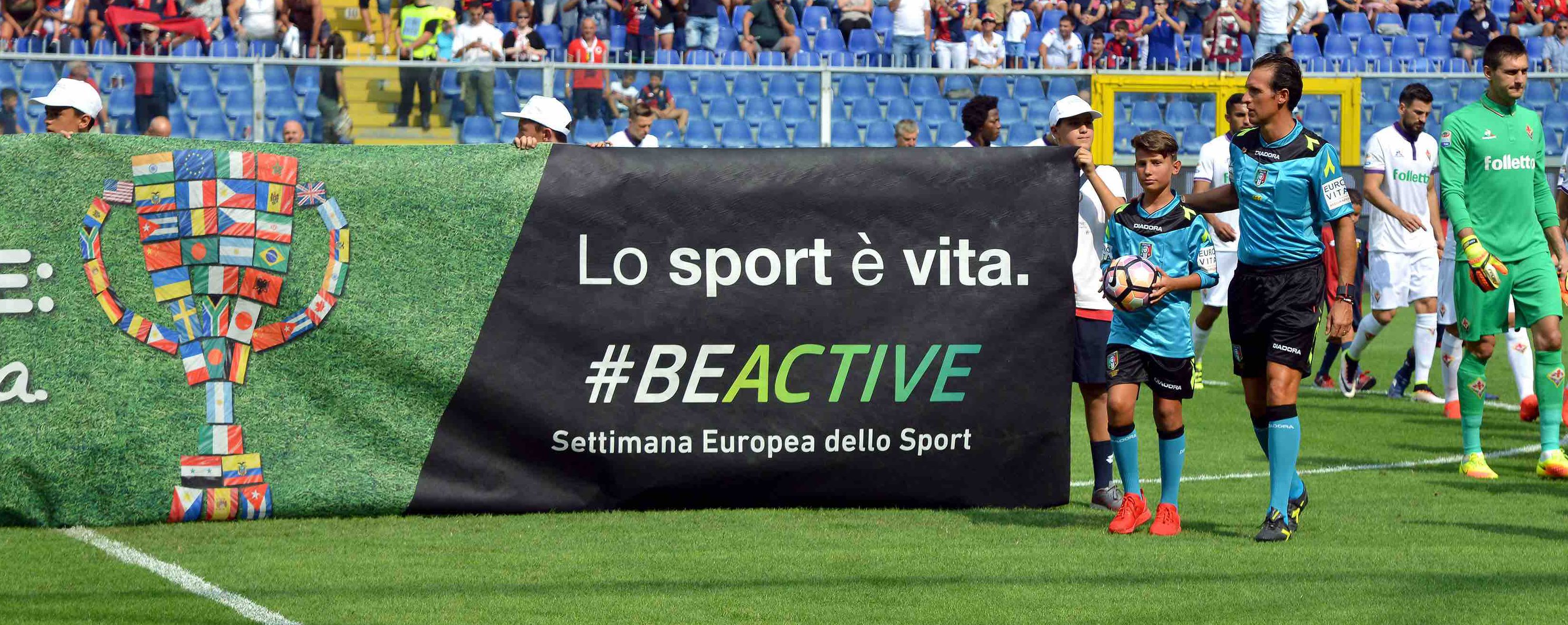 Su tutti i campi della Serie A si è svolta la “Giornata dello Sport e dell’Integrazione”