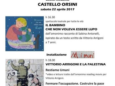 Castel Madama. Sesto anniversario della morte di Vittorio Arrigoni: le iniziative