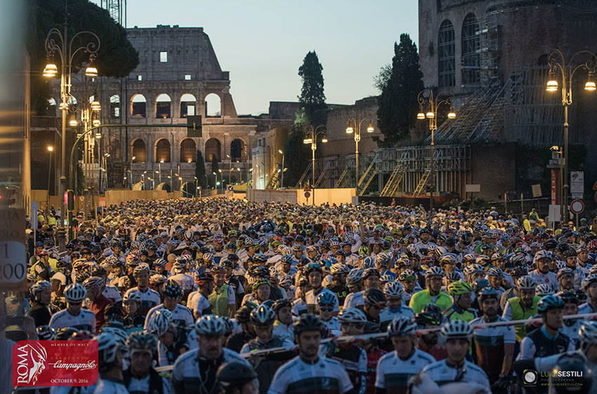 Granfondo Campagnolo Roma: ultimi giorni per iscriversi alla competizione di ciclismo di massa