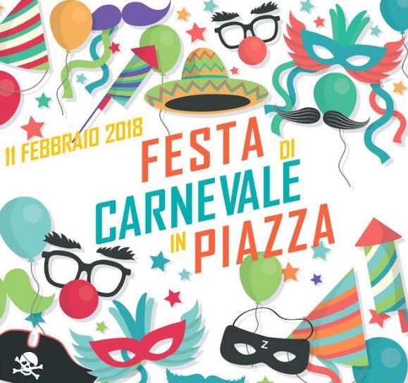 Monterotondo. Festa di Carnevale in piazza