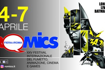 XXV edizione di Romics: dal 4 al 7 aprile tutto il meglio di fumetto, animazione, games, cinema ed entertainment