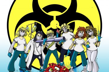 Eroi della pandemia: un’illustrazione in loro omaggio