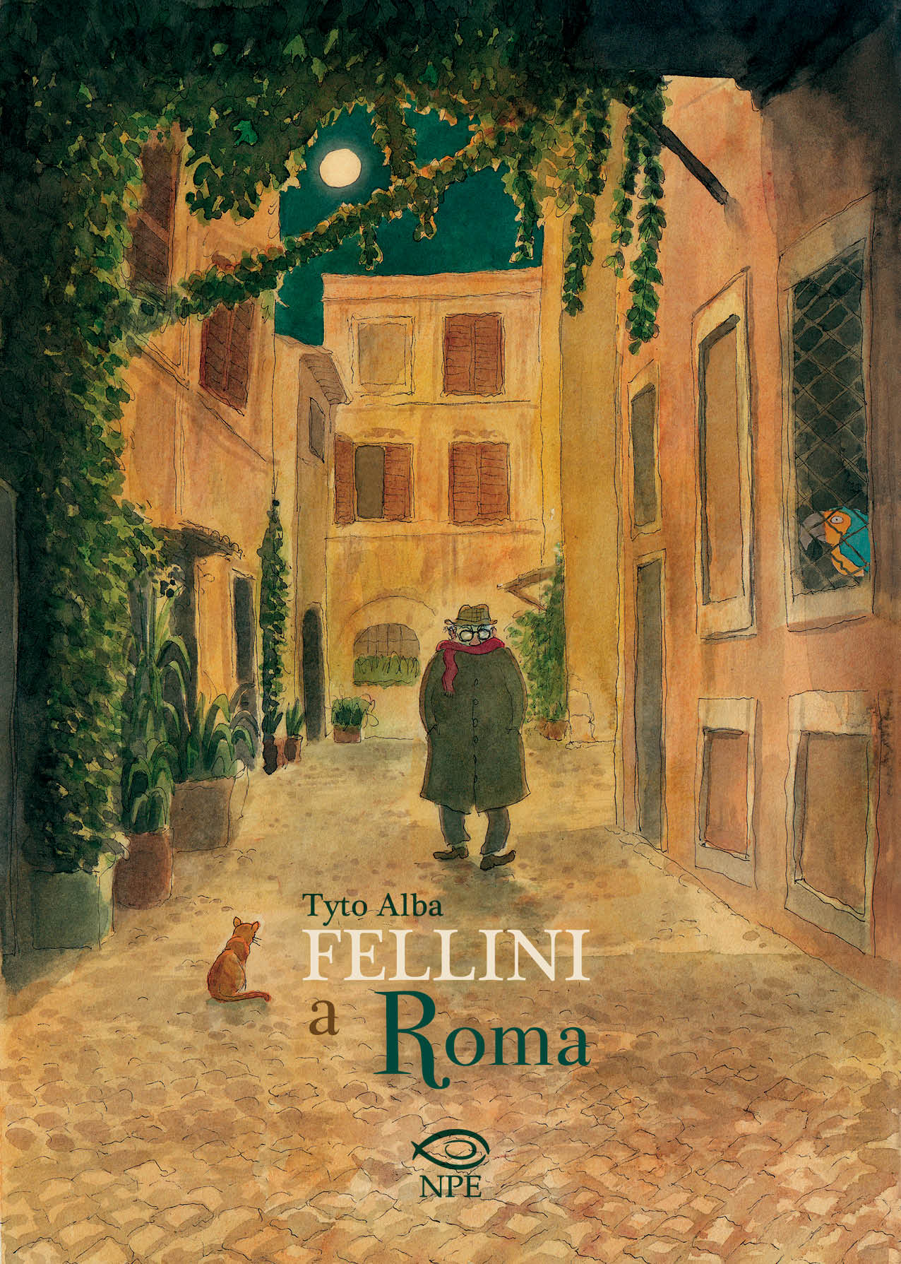 Fellini a Roma: il graphic novel di Tyto Alba dedicato al grande regista