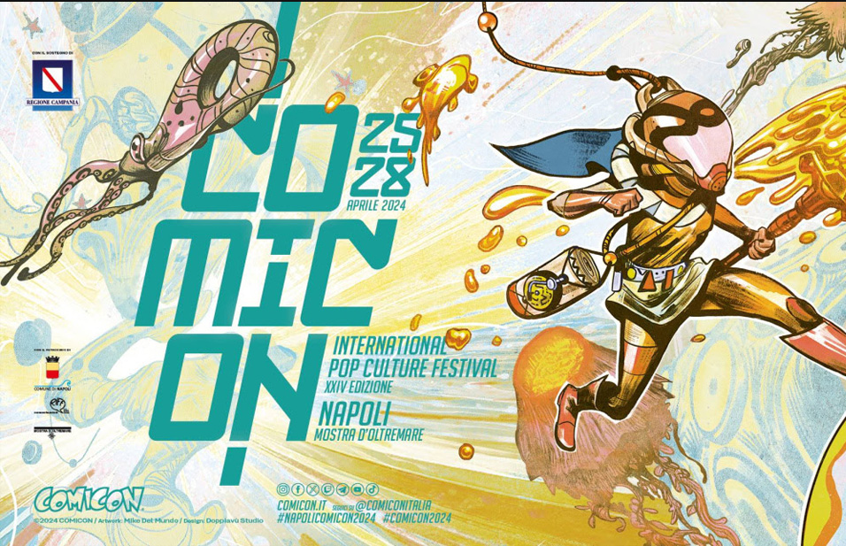 Comicon Napoli 2024: il poster di Mike Del Mundo, il Magister Igort, primi ospiti e novità