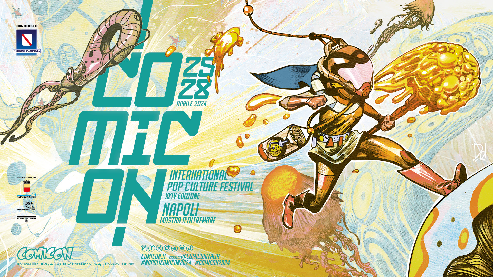 Comicon Napoli: l’evento Hazbin Hotel, 50 anni di Dungeons & Dragons, Viktor Krum di Harry Potter e altre novità