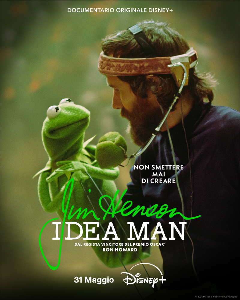 Disney+: trailer per Jim Henson Idea Man, il documentario diretto dal premio Oscar® Ron Howard
