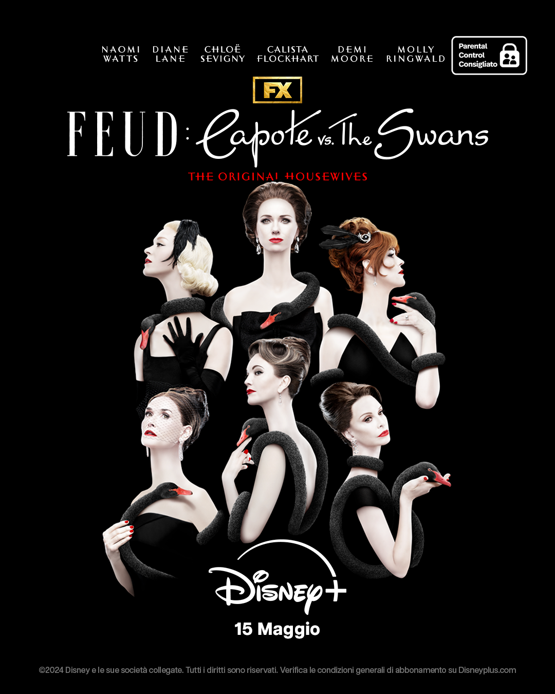 FEUD: Capote Vs. The Swans, dal 5 maggio in streaming su Disney+