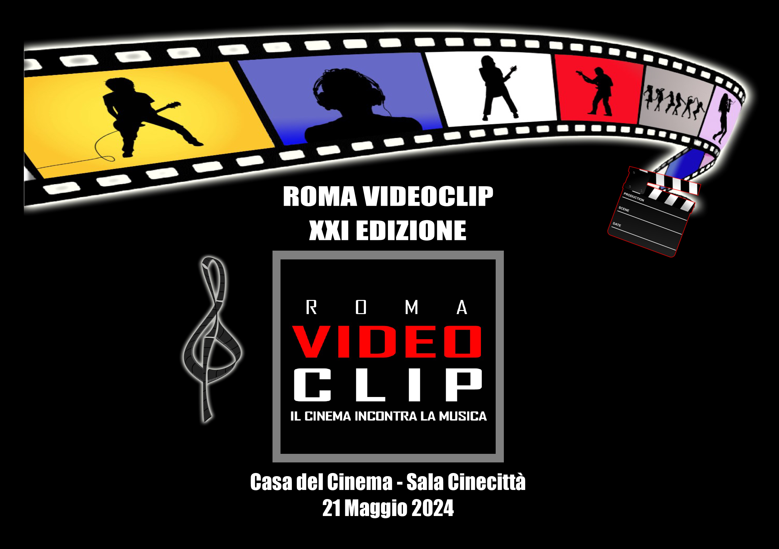 Premio Roma Videoclip-il cinema incontra la musica, il 21 maggio la XXI edizione alla Casa del Cinema di Roma