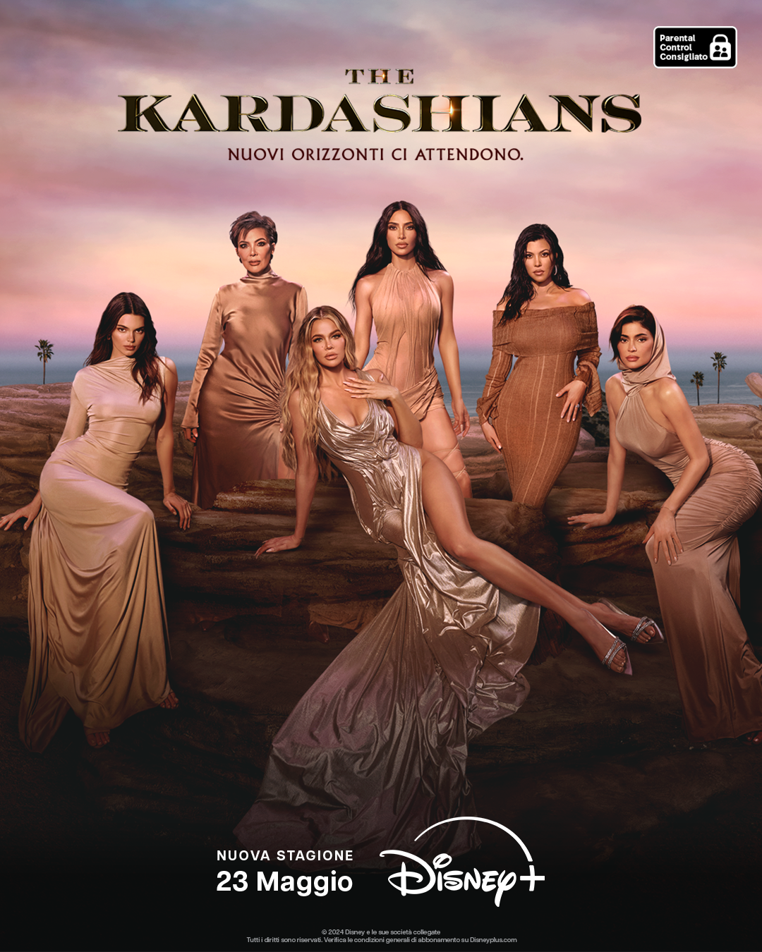 Disney+: svelata la key art di The Kardashians che tornerà il 23 maggio