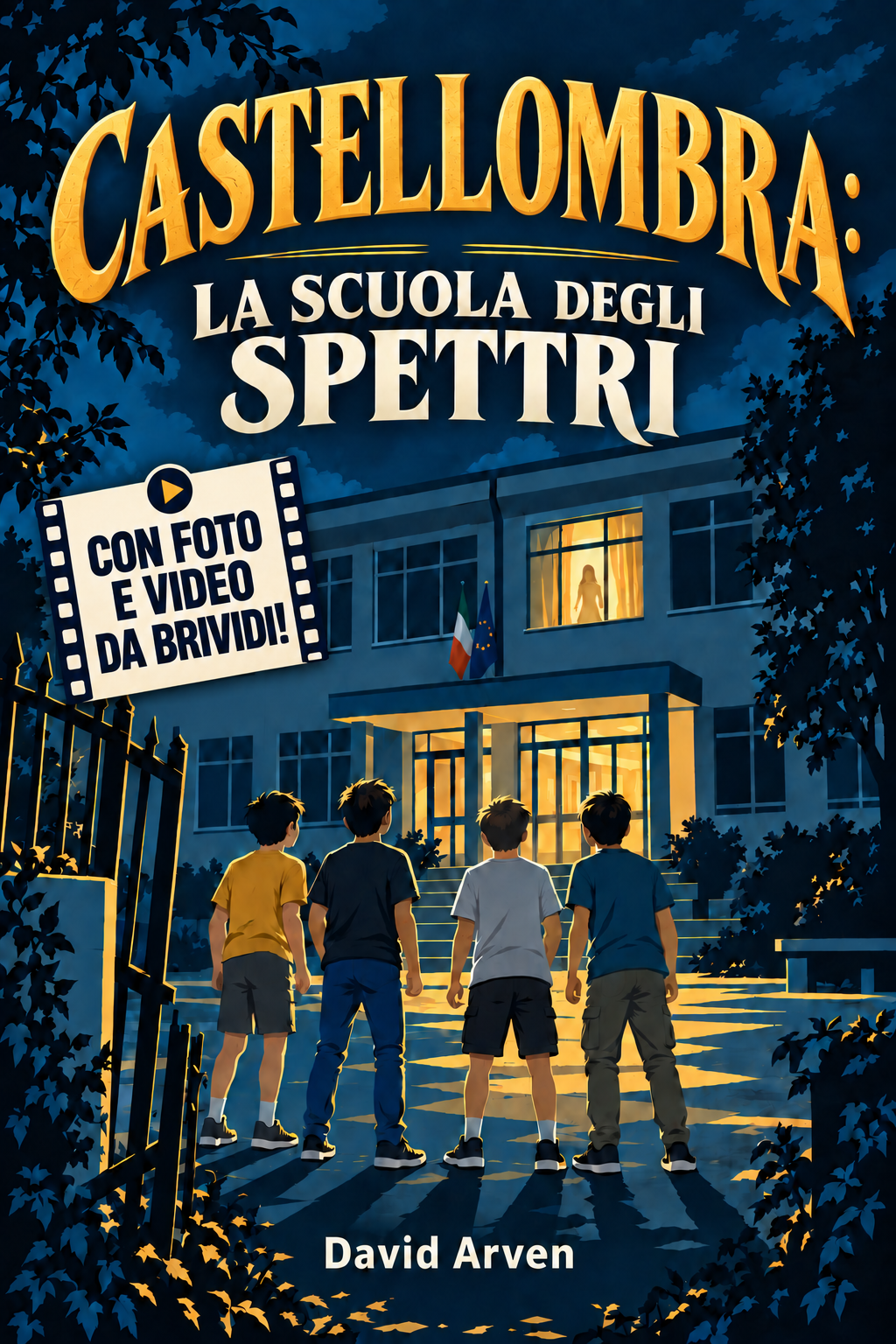 Copertina di Castellombra: la scuola degli spettri