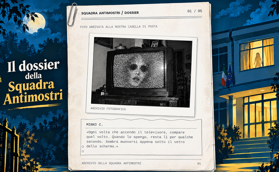 Anteprima illustrata del dossier della Squadra Antimostri